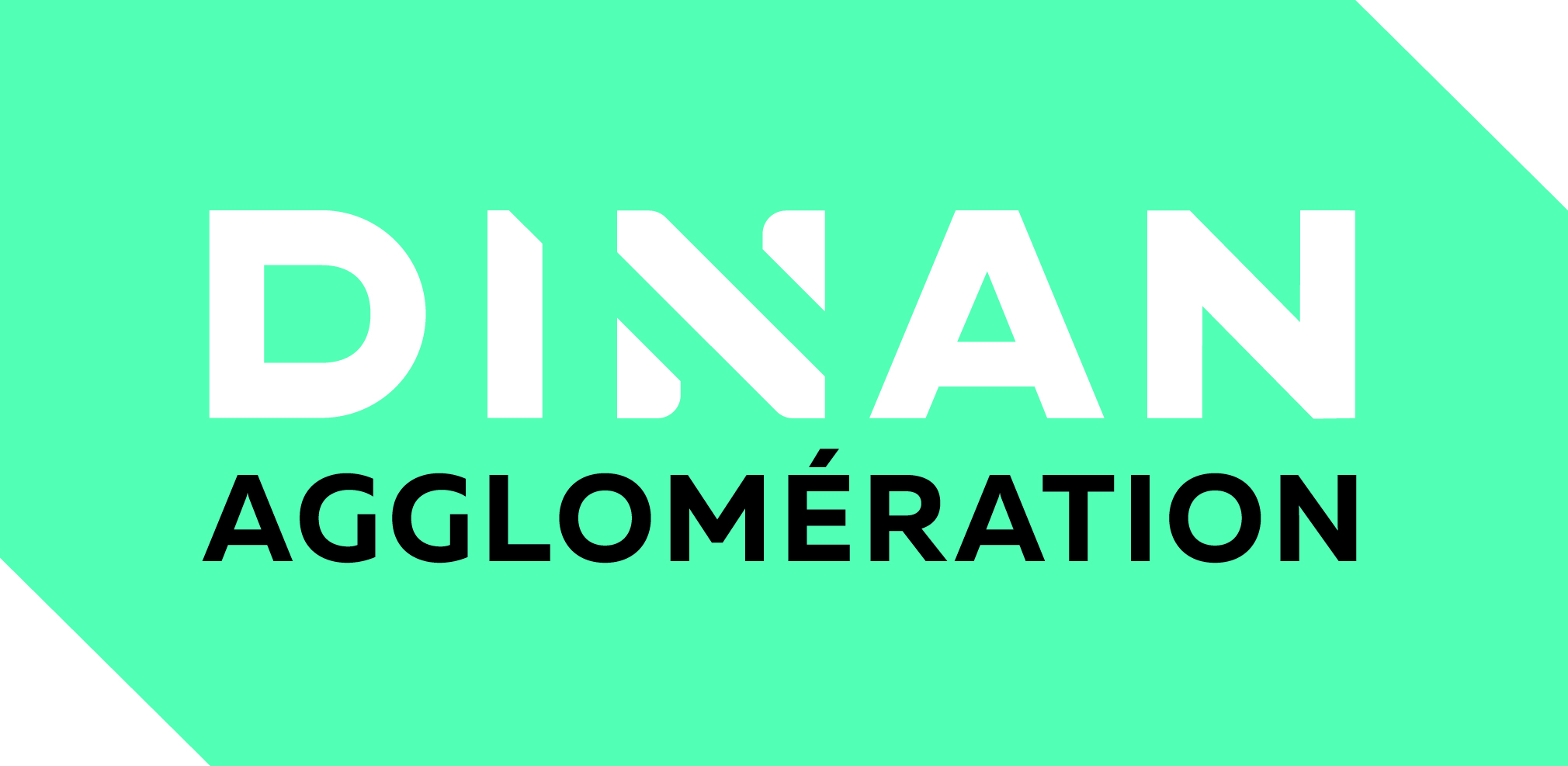 DINAN AGGLOMERATION CARTOUCHE BLEU FOND FONCEü CMJN